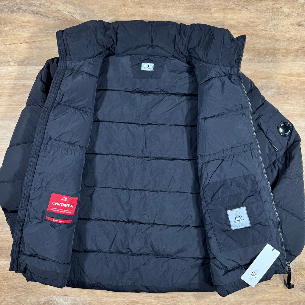 CP Company Chrome-R Down Lens Jacket in Navy