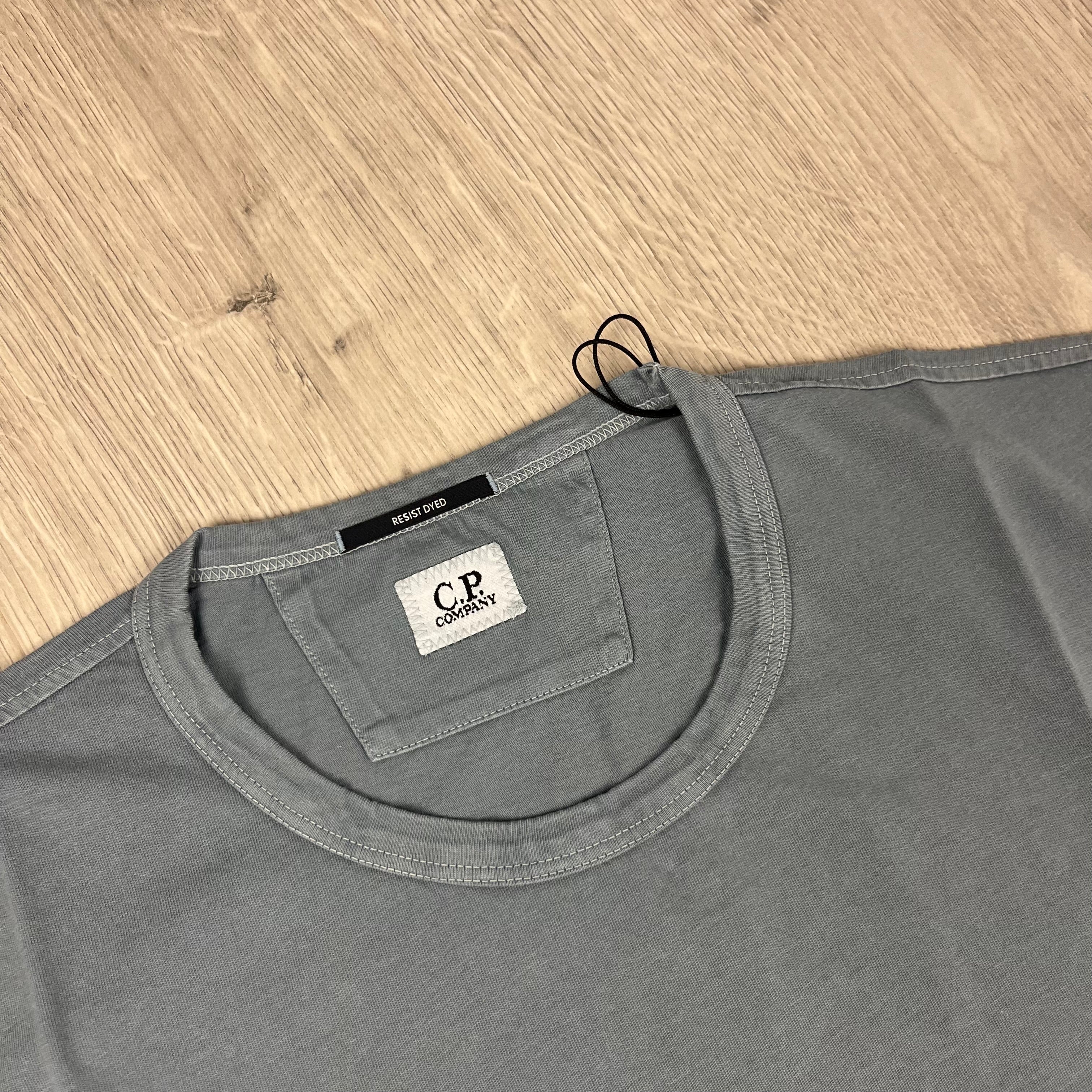 CP Company Printed T-Shirt - Stormy