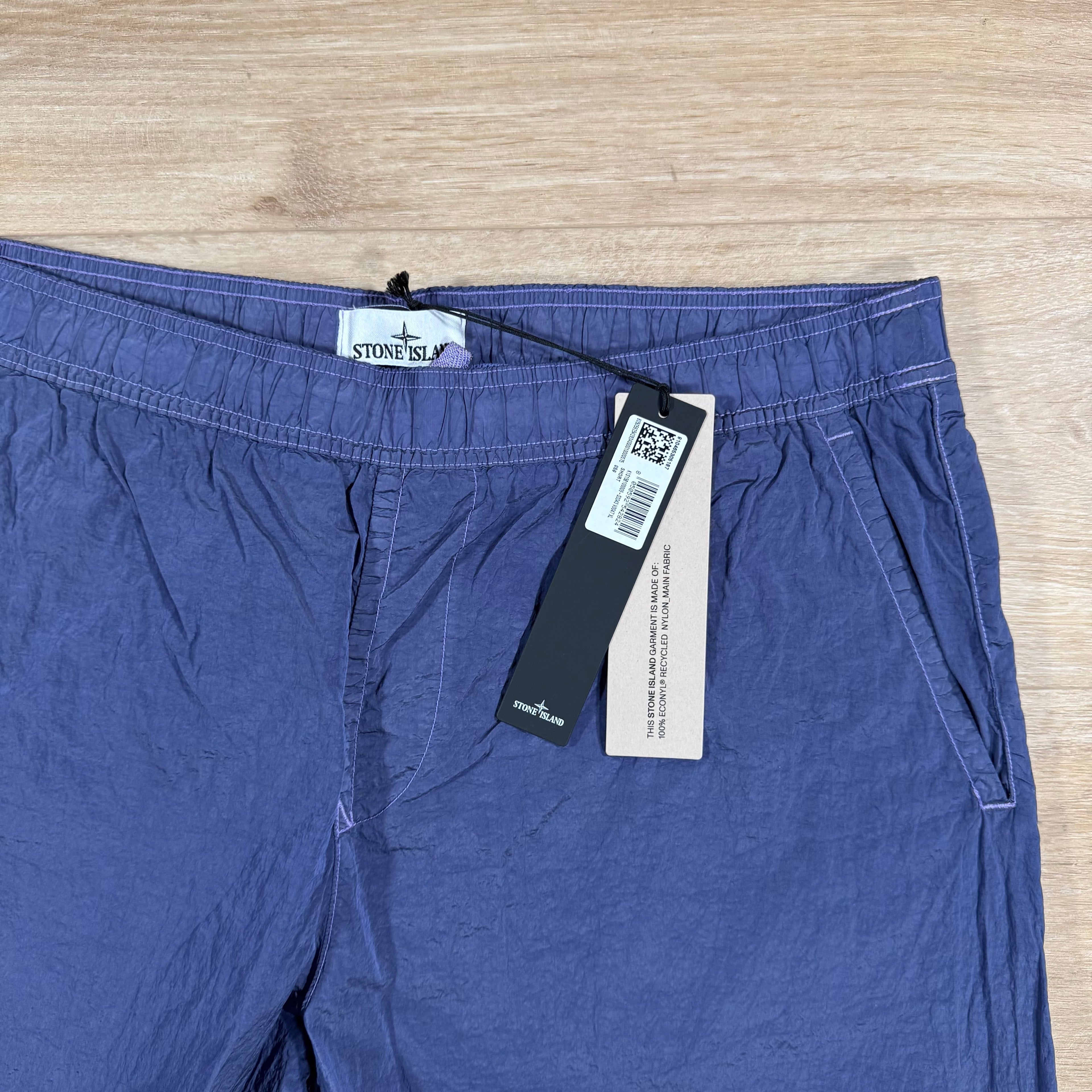 Stone Island Nylon Metal Swim Shorts in Lavender