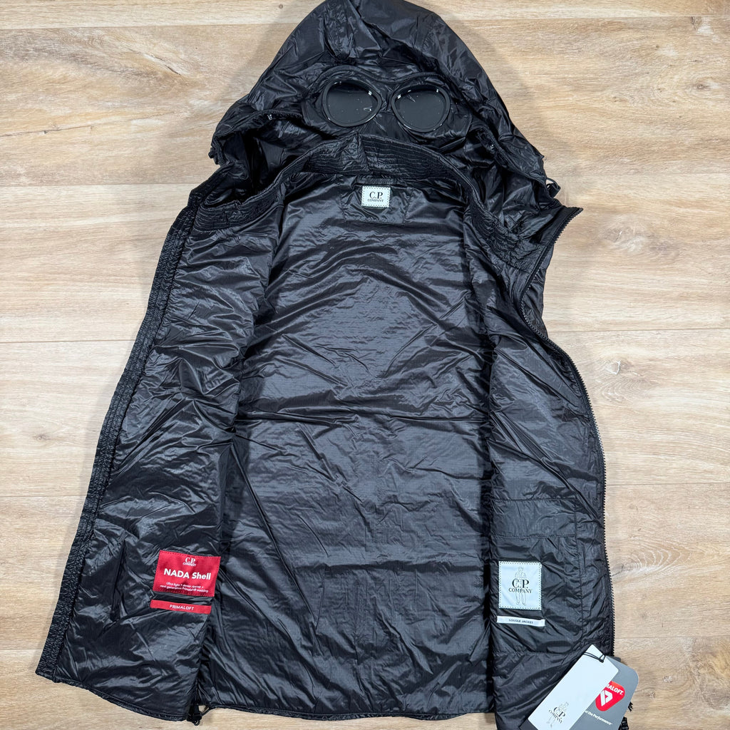 CP Company Nada Shell Goggle Vest in Black