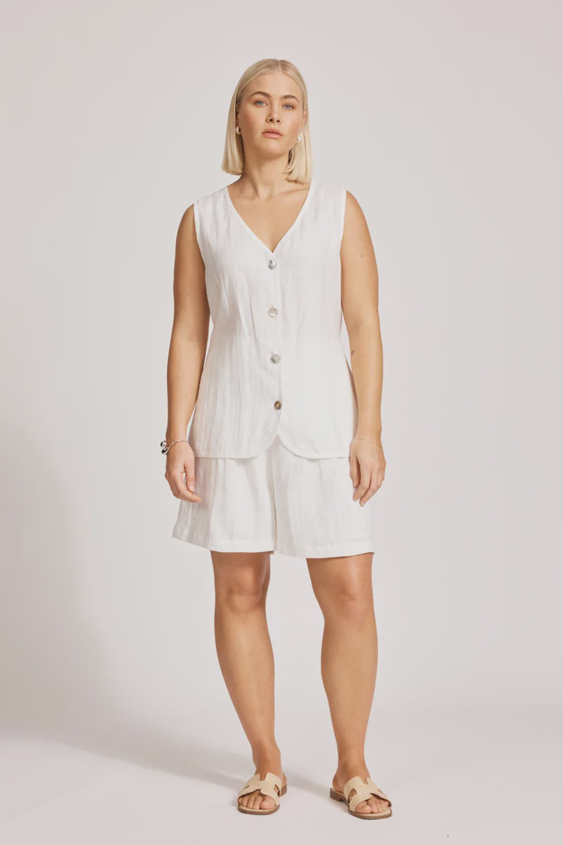 Miramar Vest / White