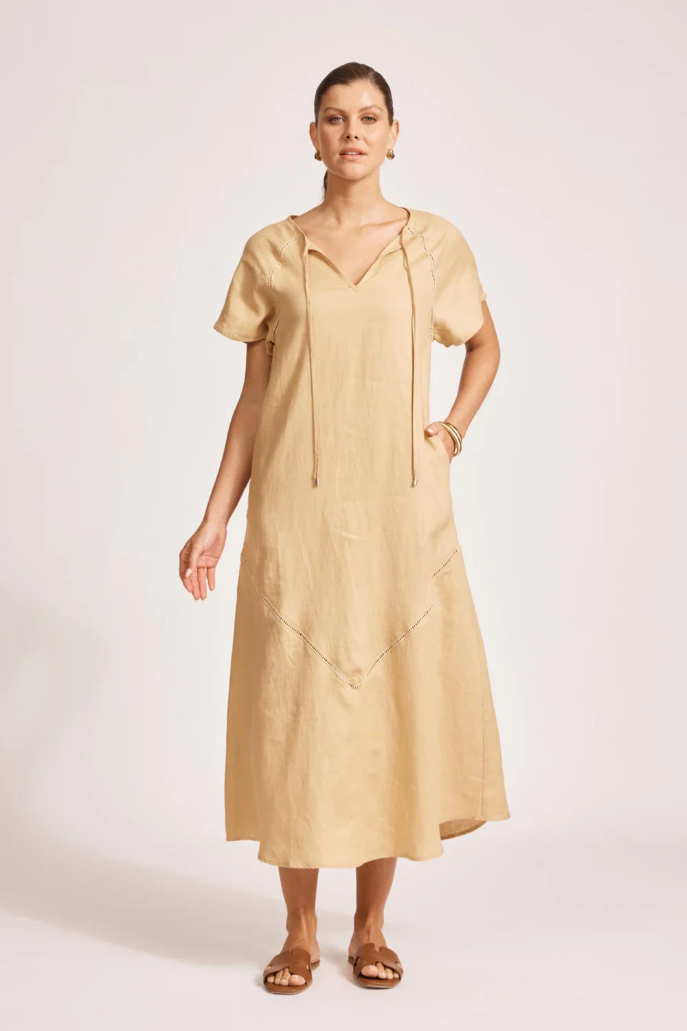 Miramar Maxi Dress / Camel