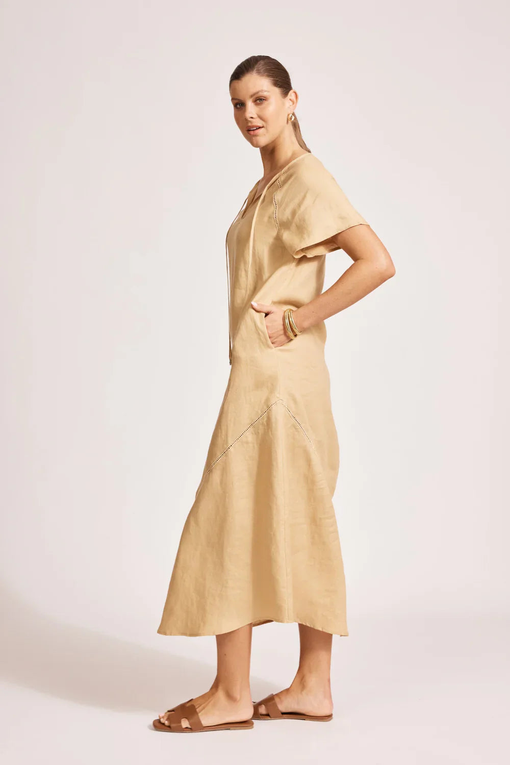 Miramar Maxi Dress / Camel