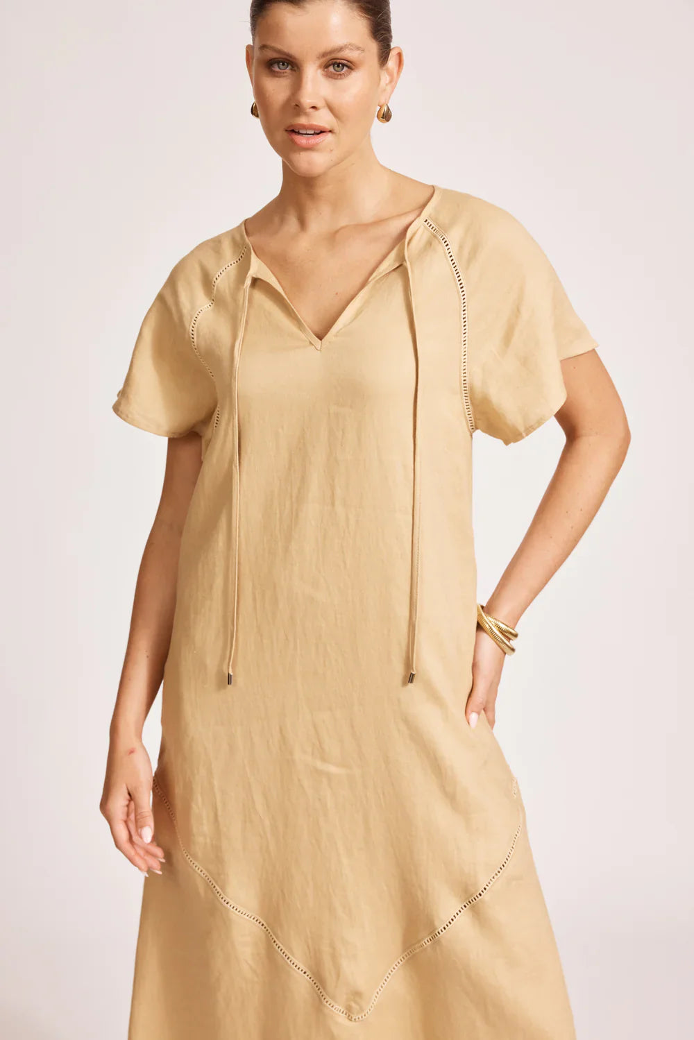 Miramar Maxi Dress / Camel