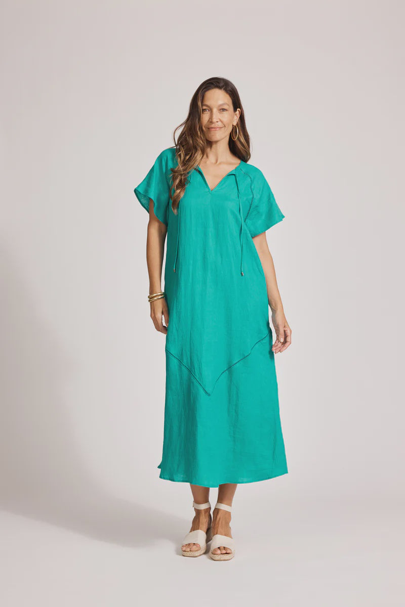 Miramar Maxi Dress / Lagoon