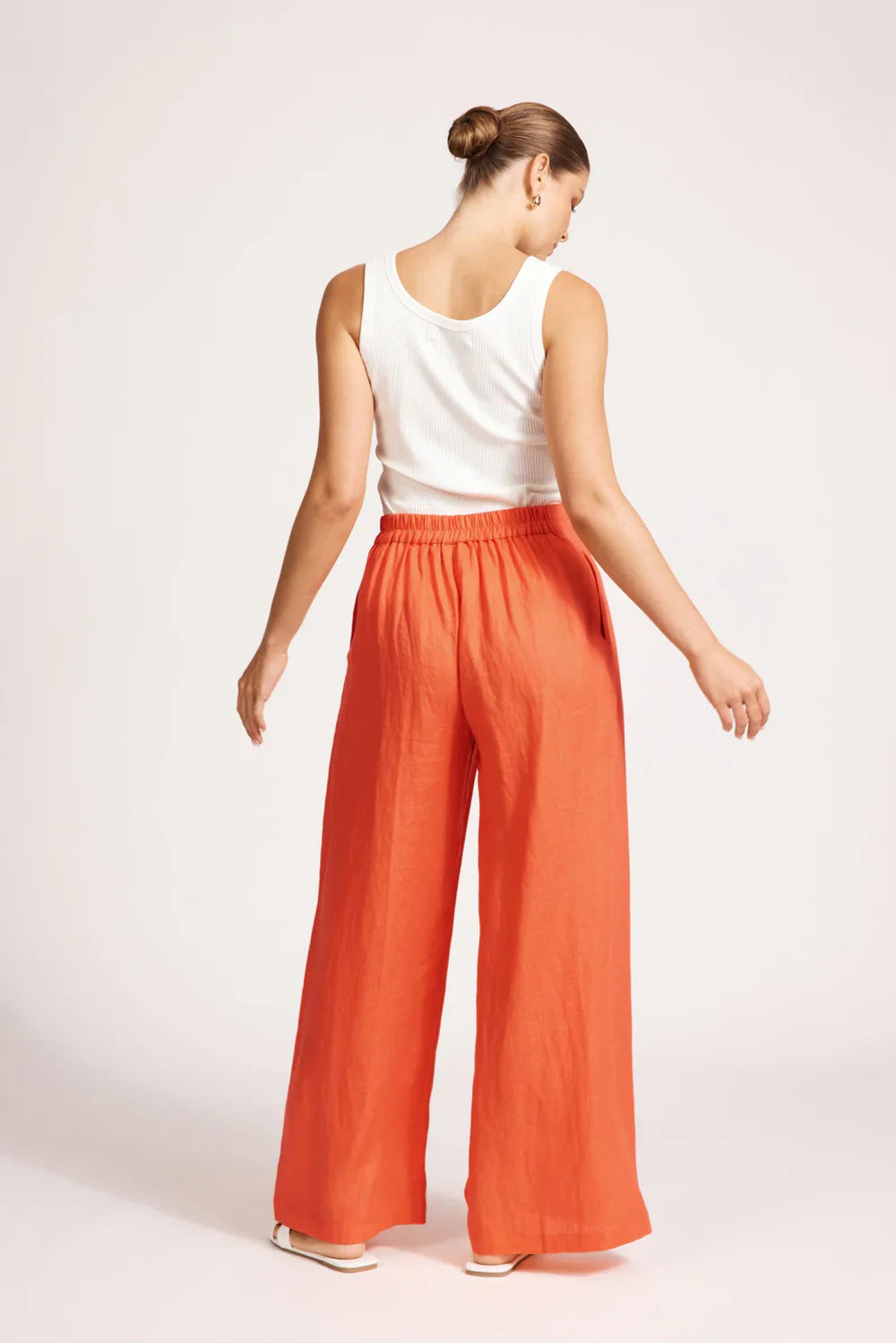Miramar Palazzo Pant / Coral