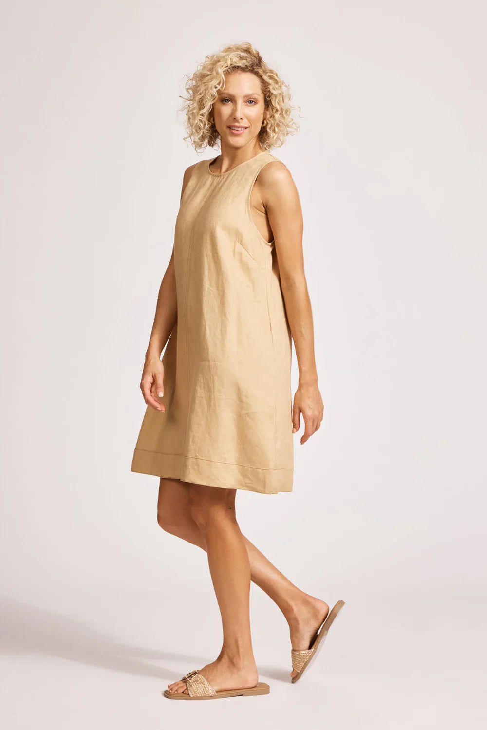 Miramar Tank Dress / Camel