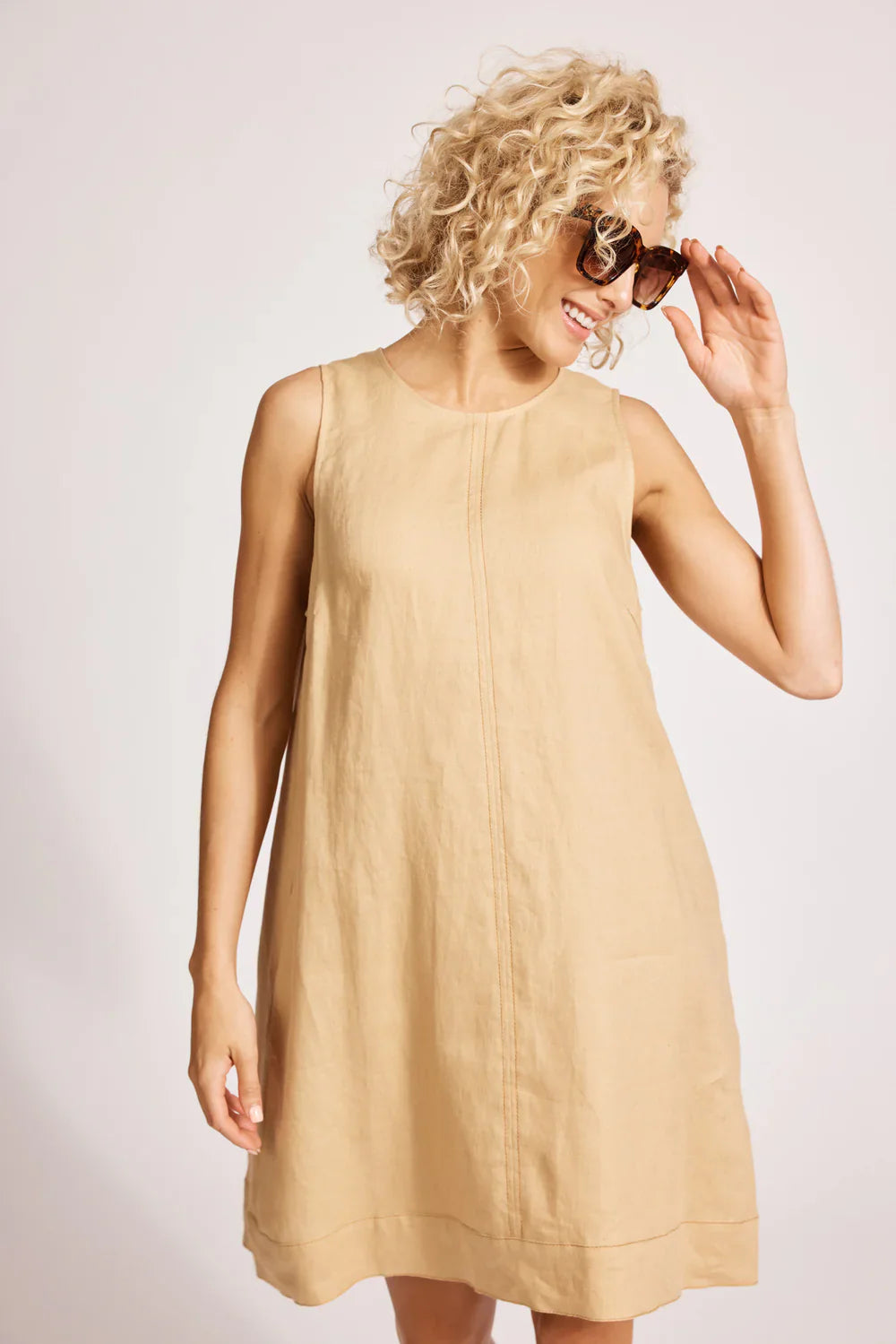 Miramar Tank Dress / Camel