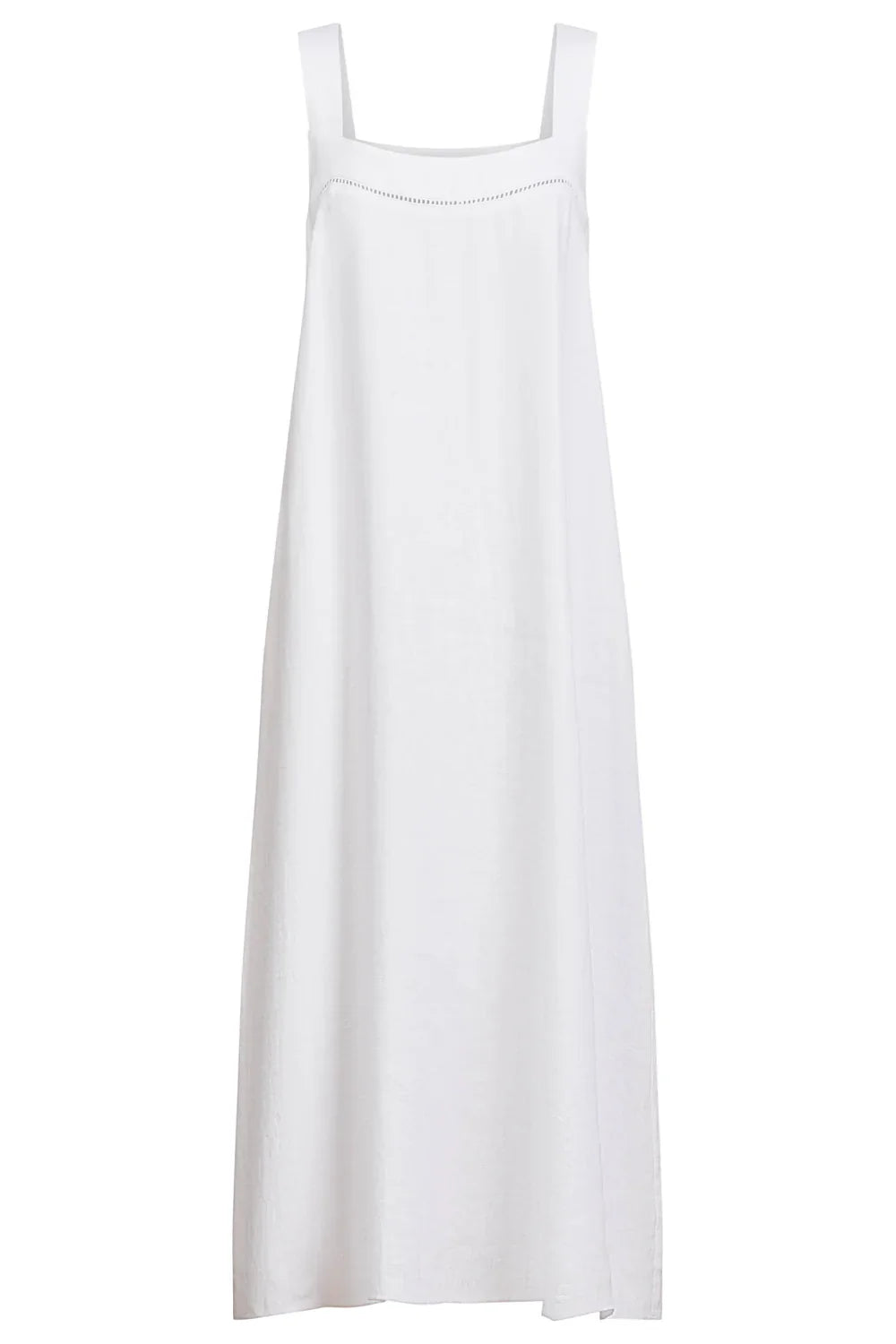 Miramar Tank Maxi Dress / White