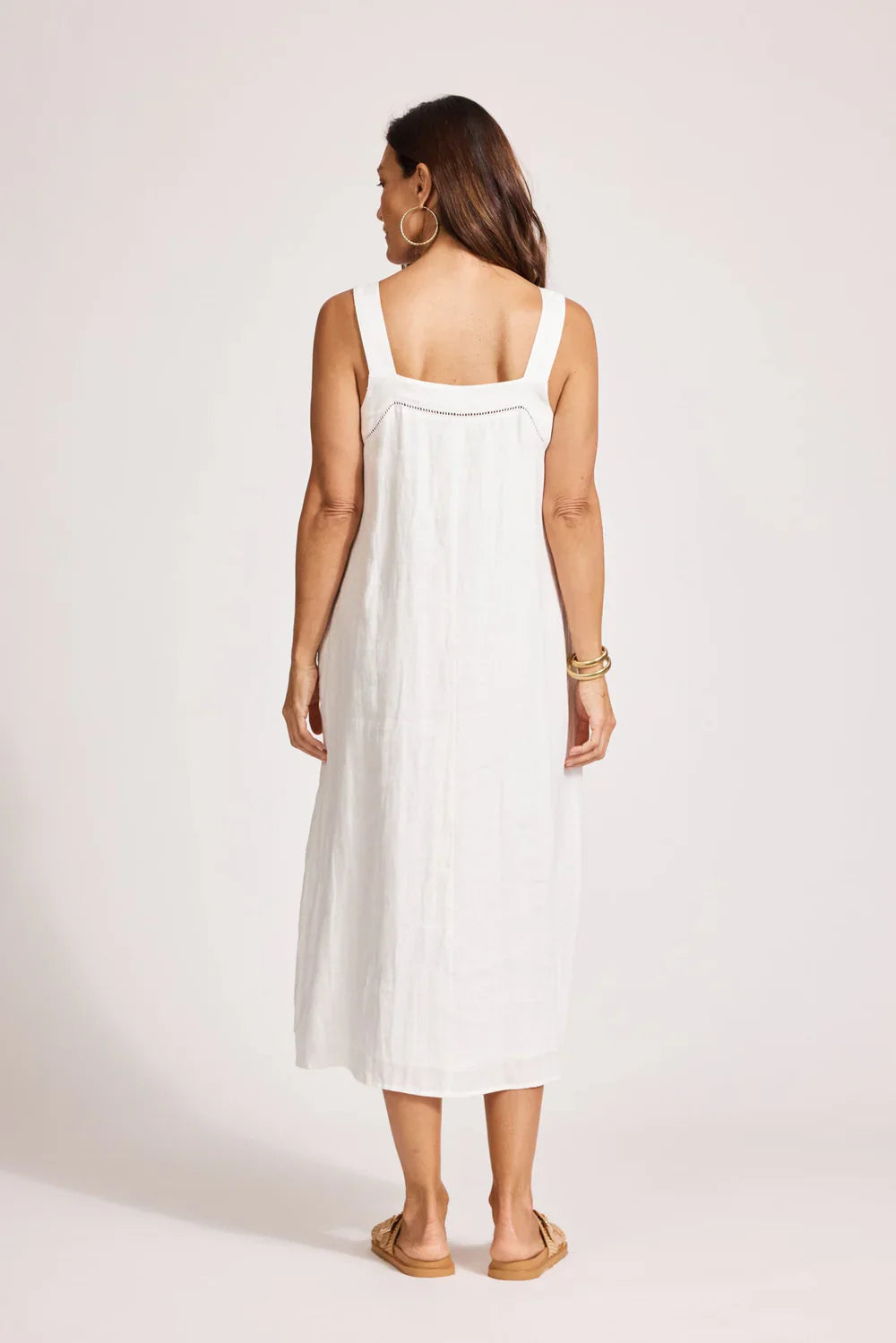 Miramar Tank Maxi Dress / White