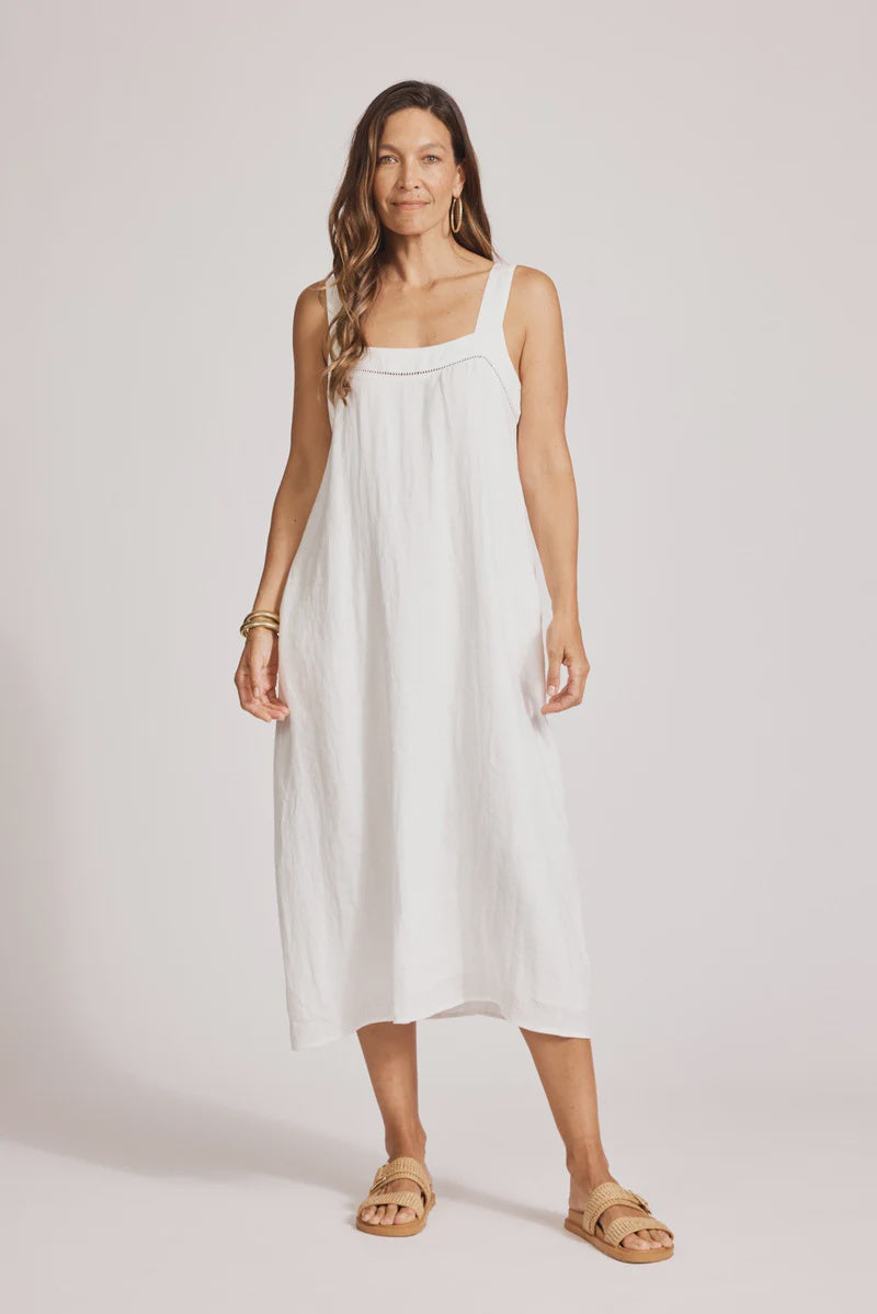 Miramar Tank Maxi Dress / White