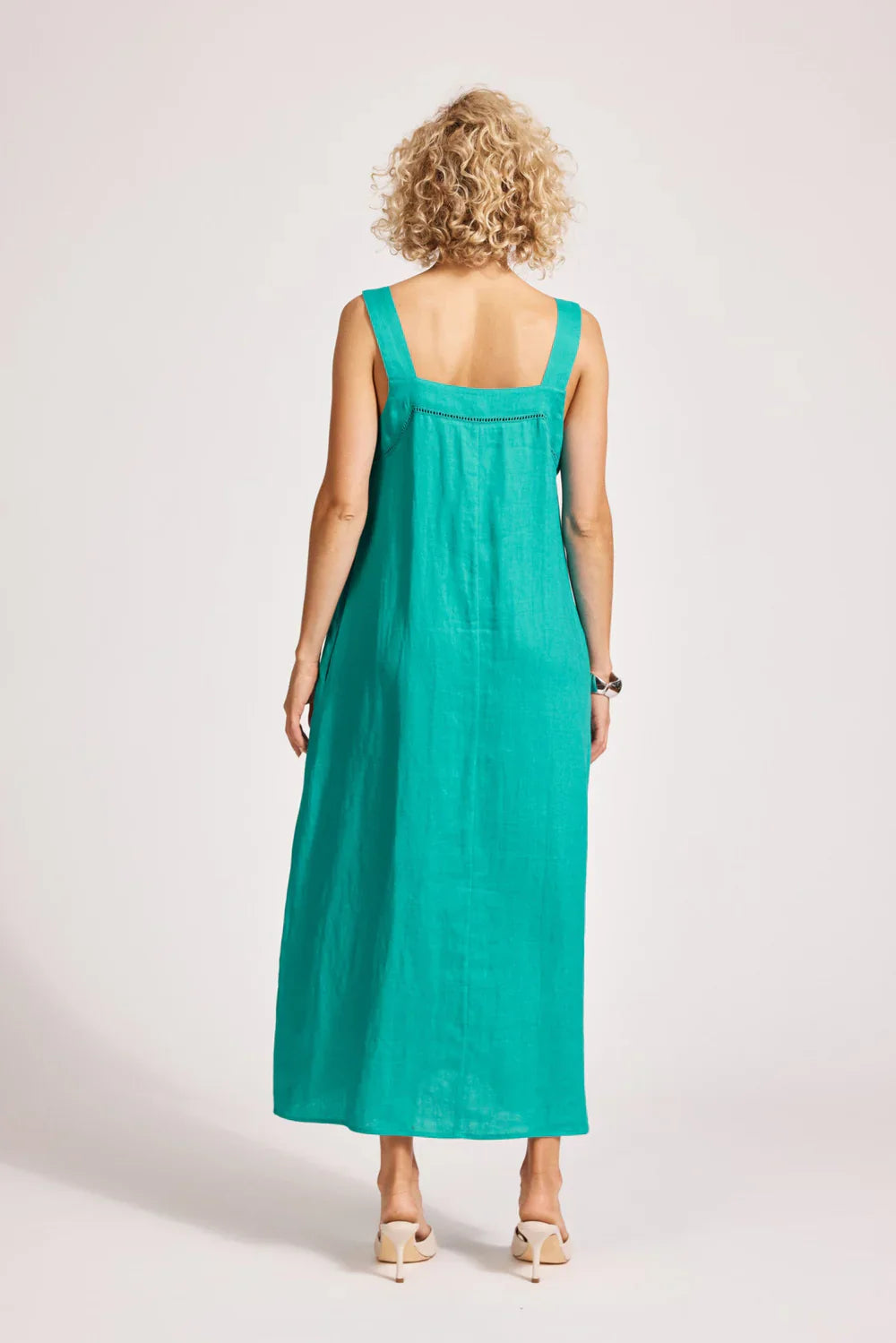 Miramar Tank Maxi Dress / Lagoon