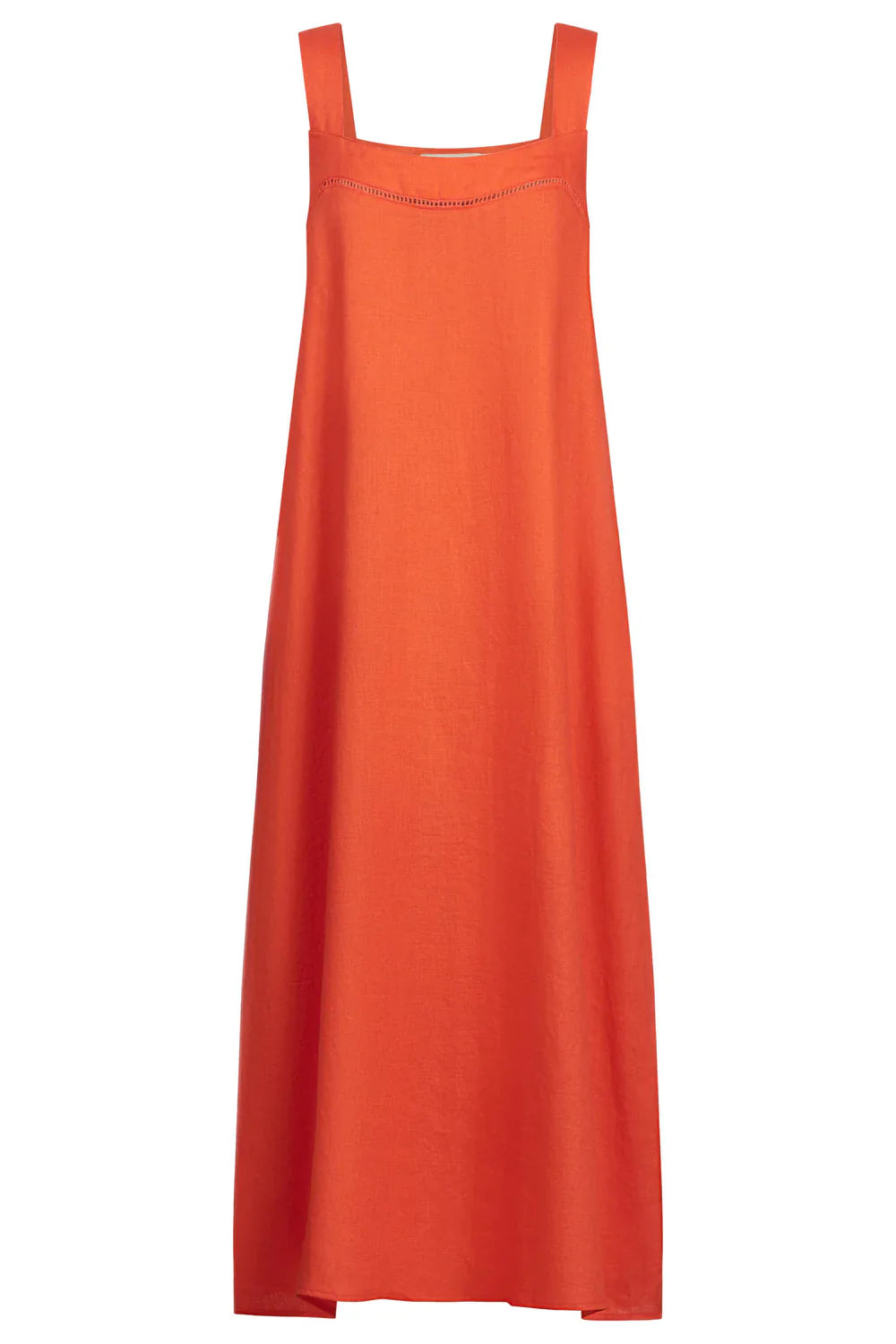Miramar Tank Maxi Dress / Coral