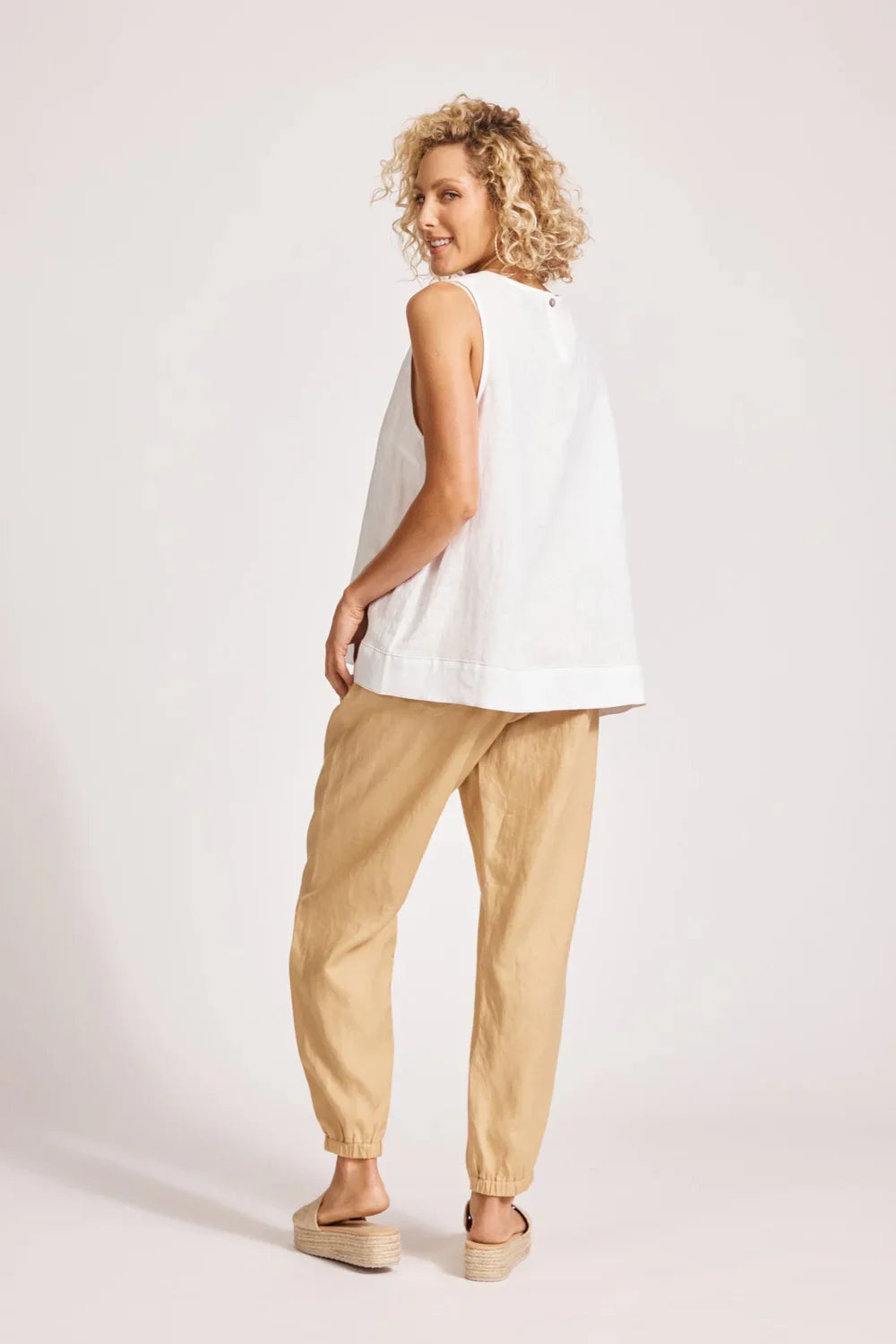 Miramar Tank Top / White