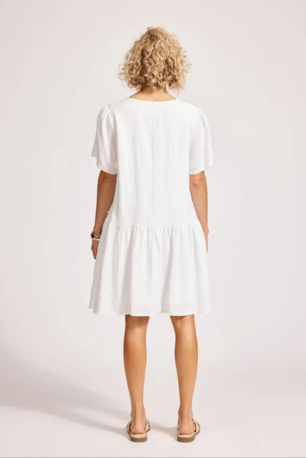 Miramar Midi Dress / White