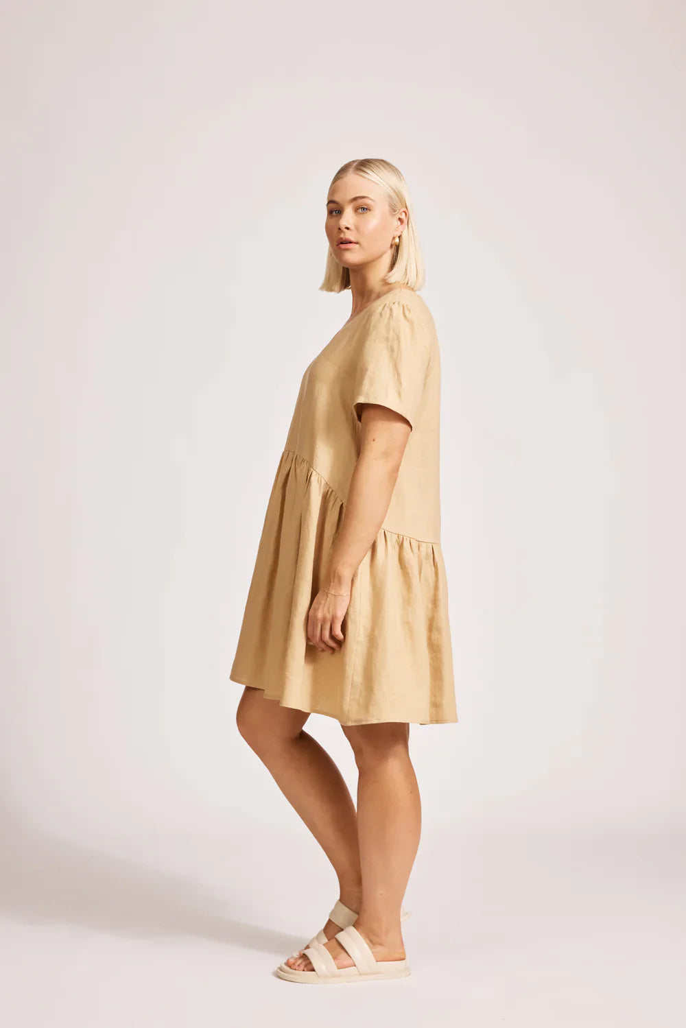 Miramar Midi Dress / Camel