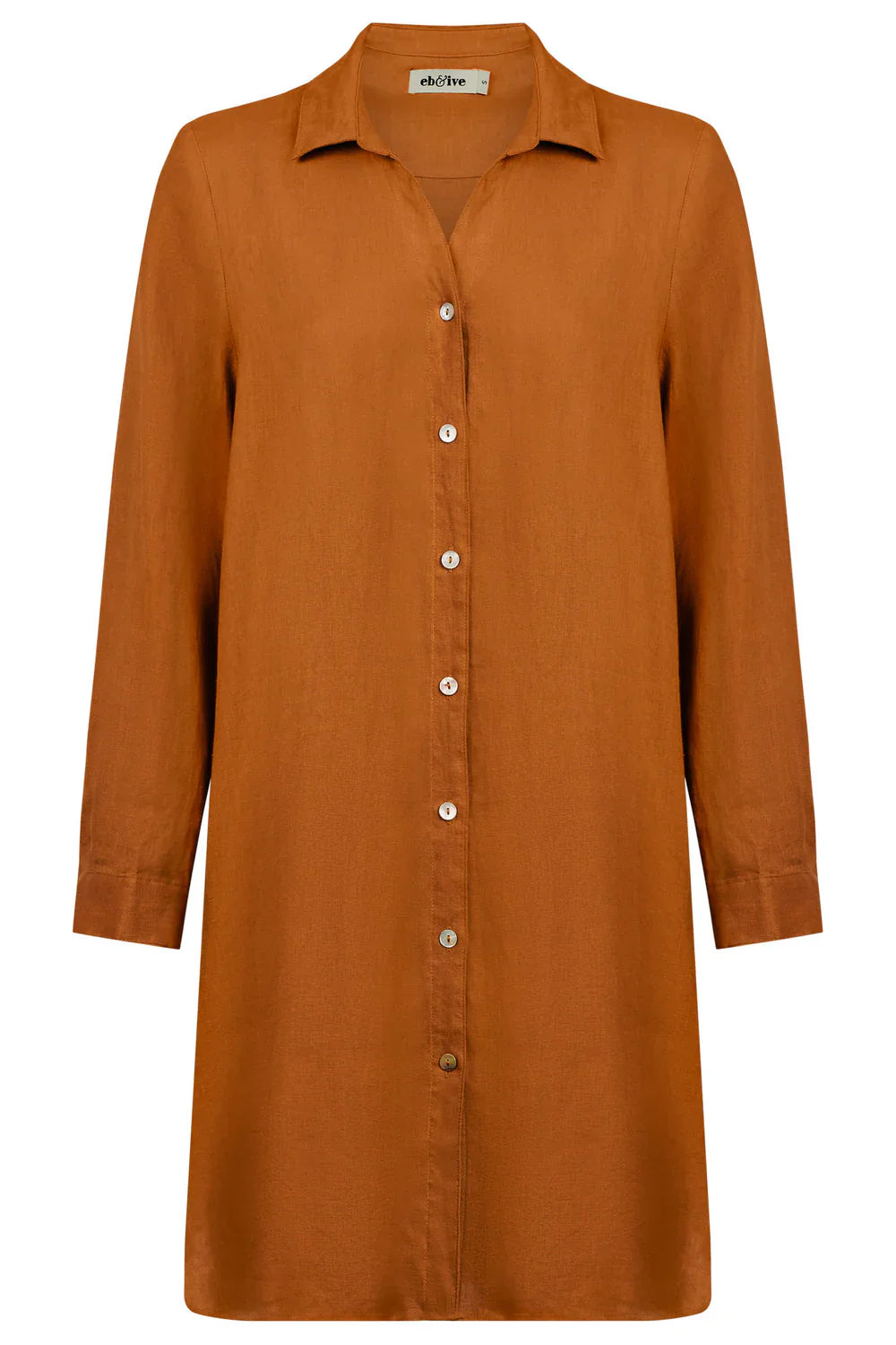 Miramar Shirt Dress / Caramel
