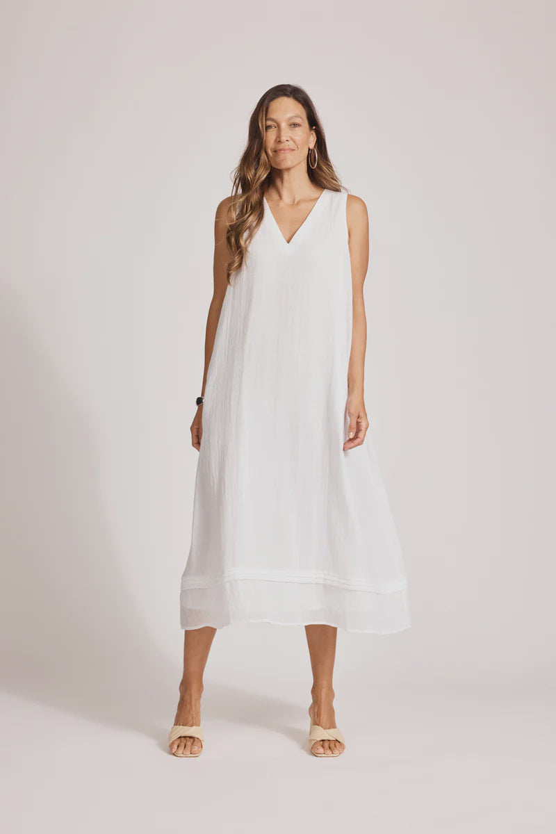 Orsula Tank Maxi Dress / White