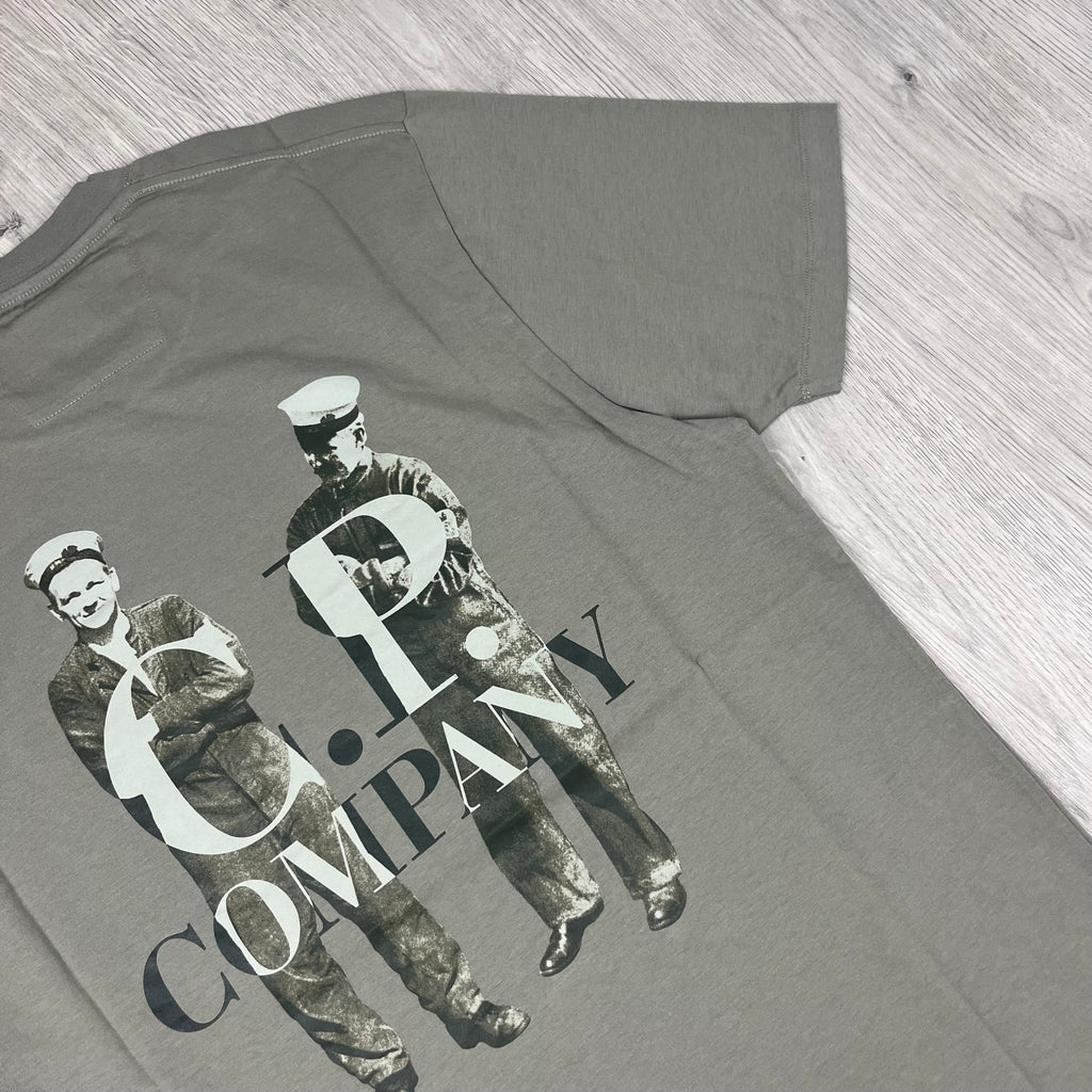 CP Company Sailor T-Shirt - Fungi Grey