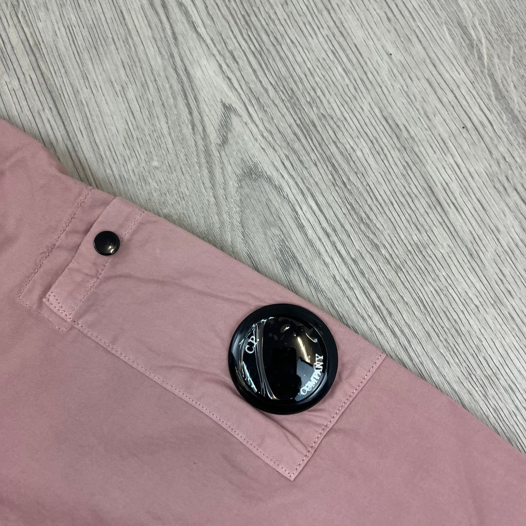 CP Company Zip Overshirt - Mauve