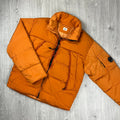 CP Company Nycra-R Down Jacket - Russet Orange