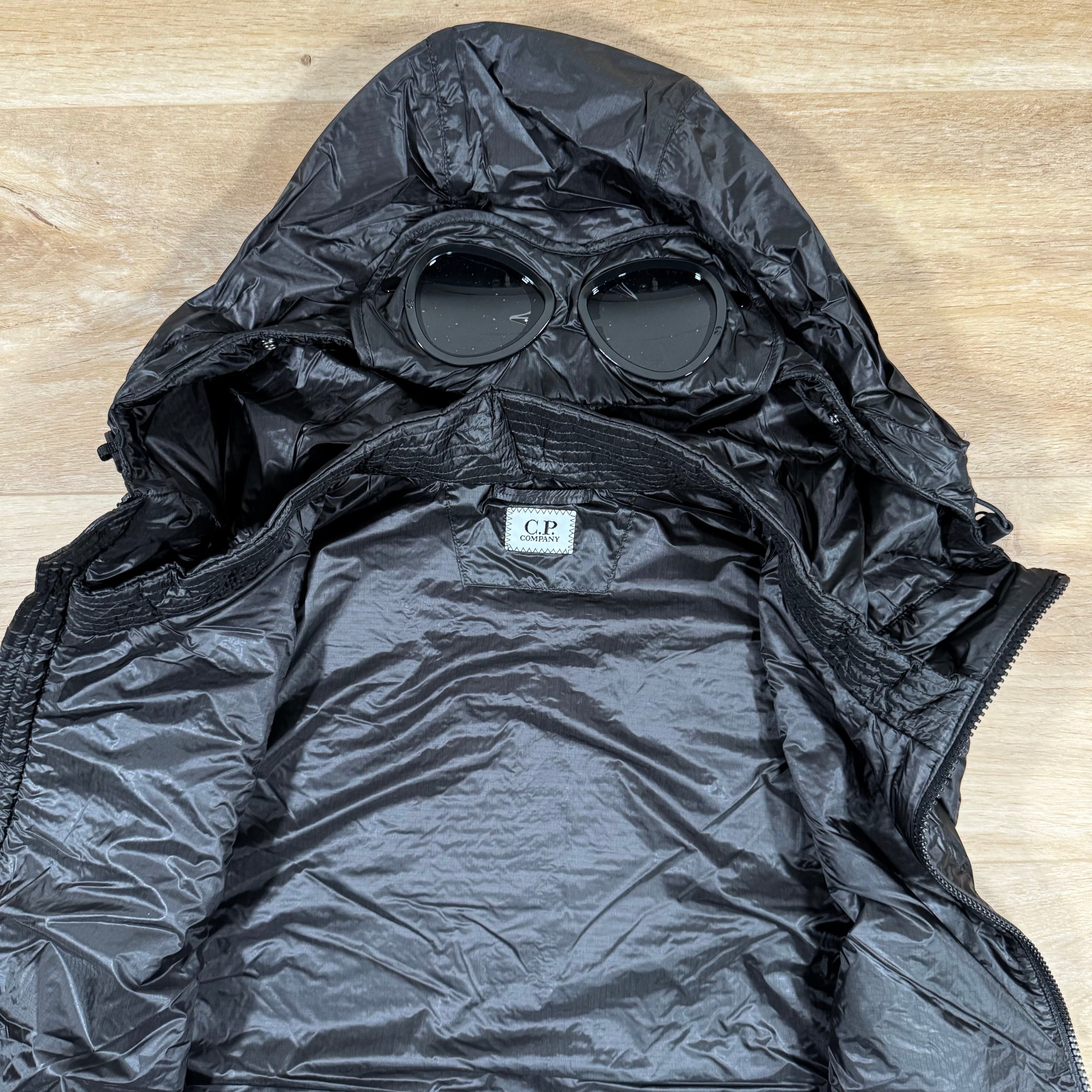 CP Company Nada Shell Goggle Vest in Black