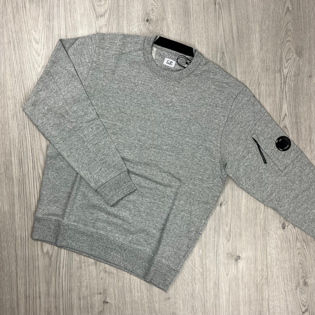 CP Company Raised Fleece Tracksuit - Grey