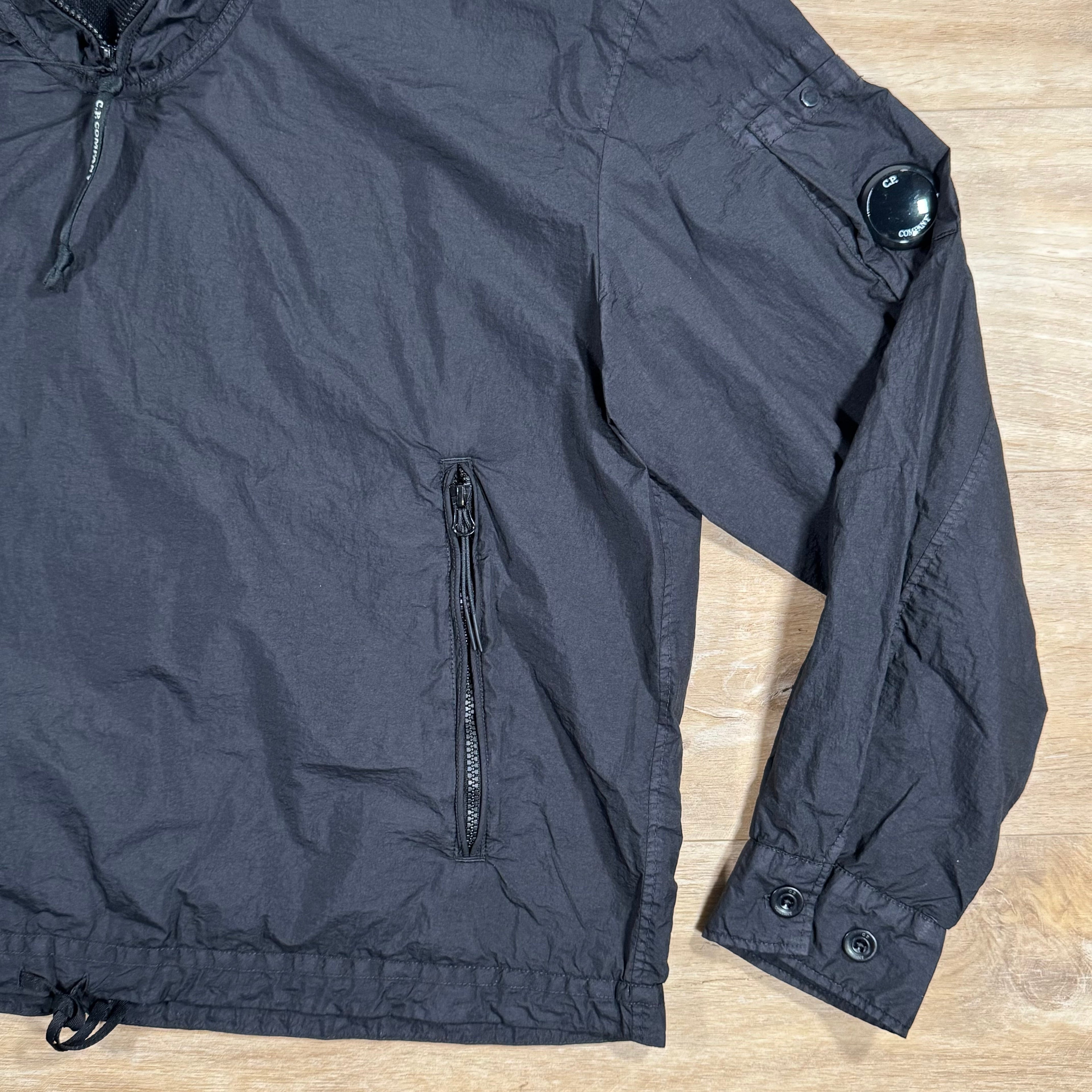 CP Company Taylon-L Lens Smock Jacket in Black