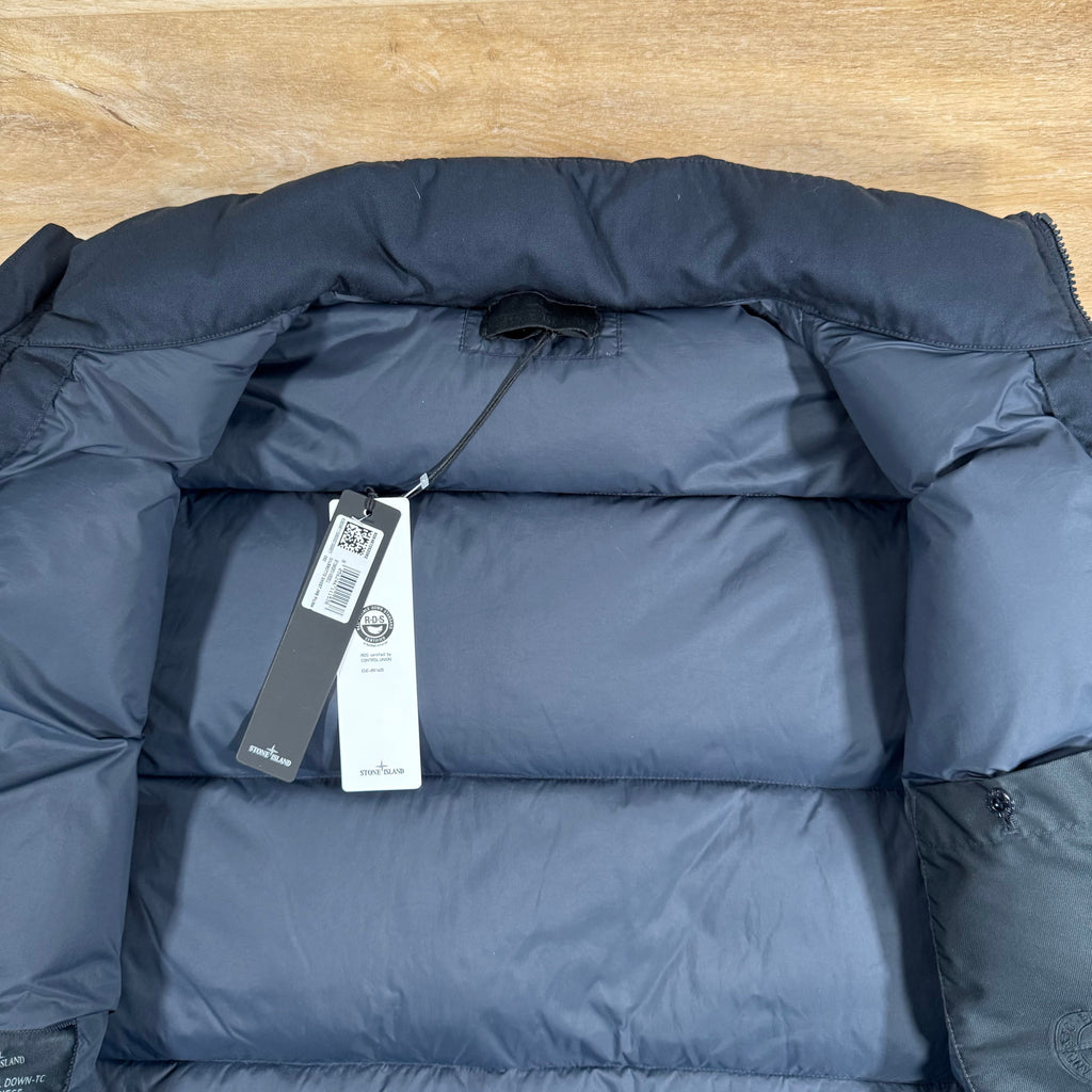 Stone Island Down-TC Ghost Jacket in Navy