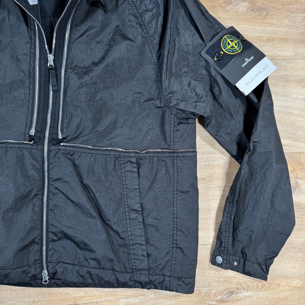 Stone Island Nylon Metal Watro-TC Convertible Jacket in Black