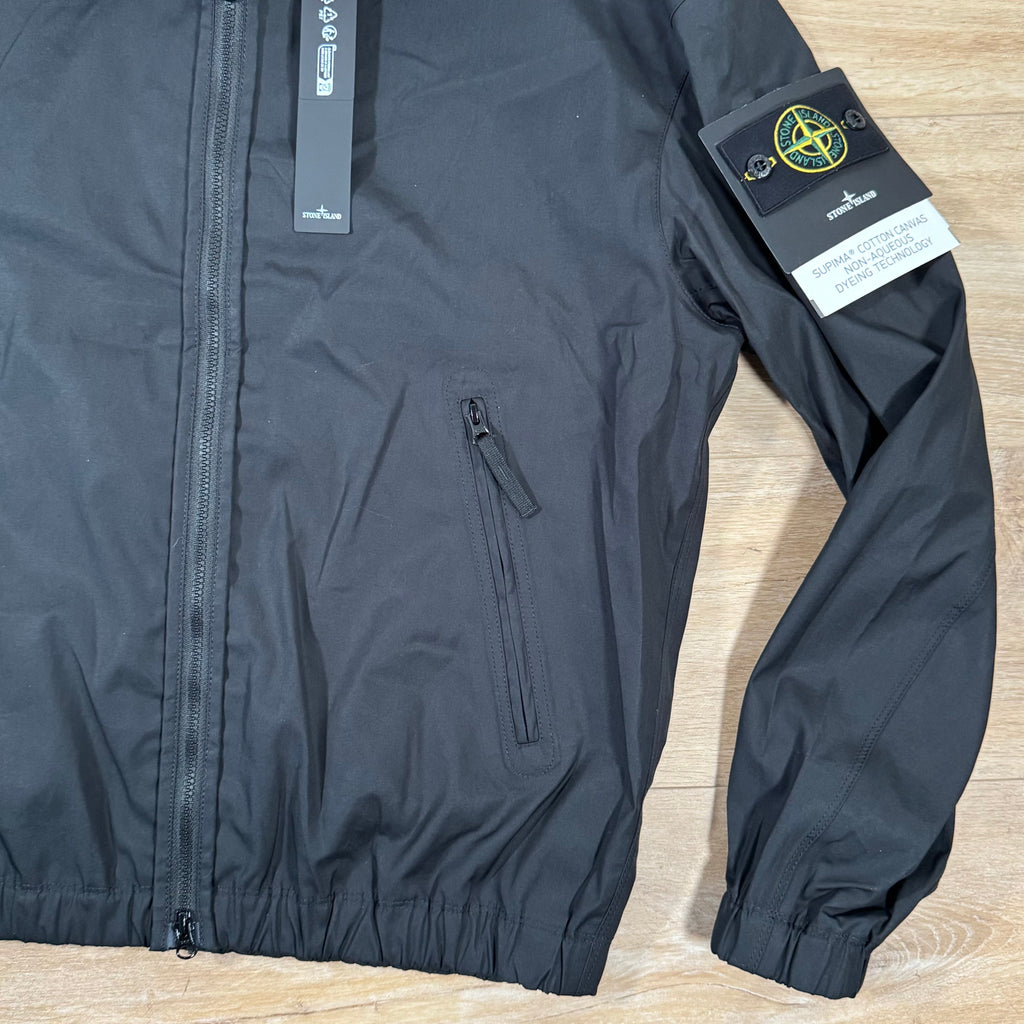 Stone Island Supima Canvas Jacket in Black