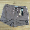 Stone Island Nylon Metal Button Swim Shorts in Antique Rose