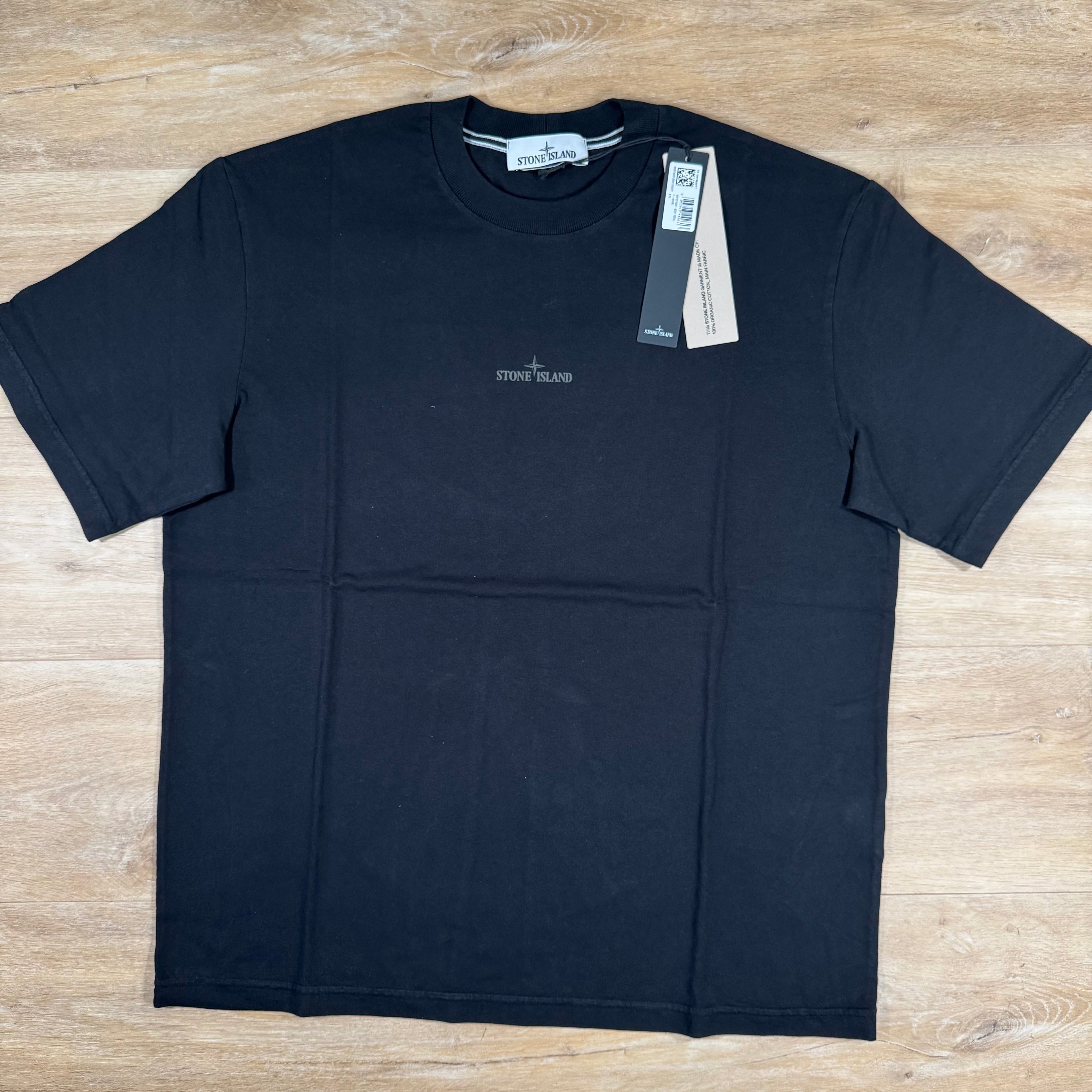 Stone Island Industrial Print T-Shirt in Black