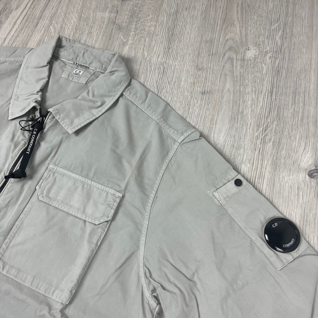 CP Company Zip Overshirt - London Fog