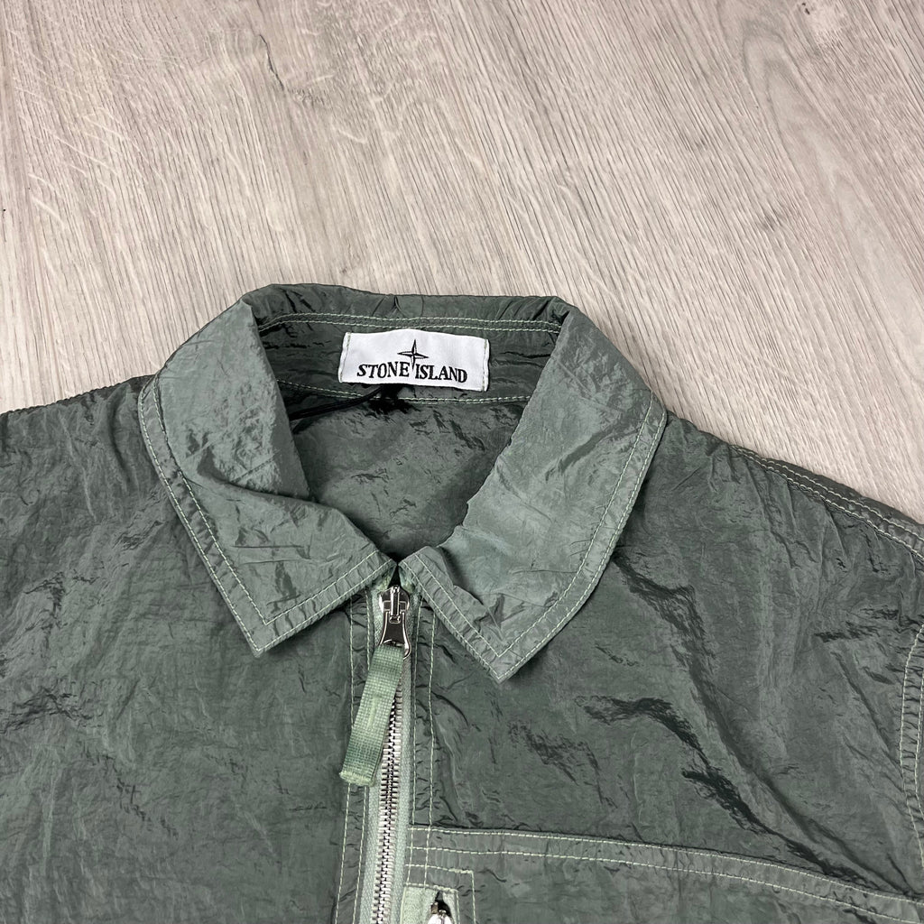 Stone Island Metal Overshirt - Sage