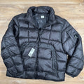 CP Company Short Down Lens Jacket in Black
