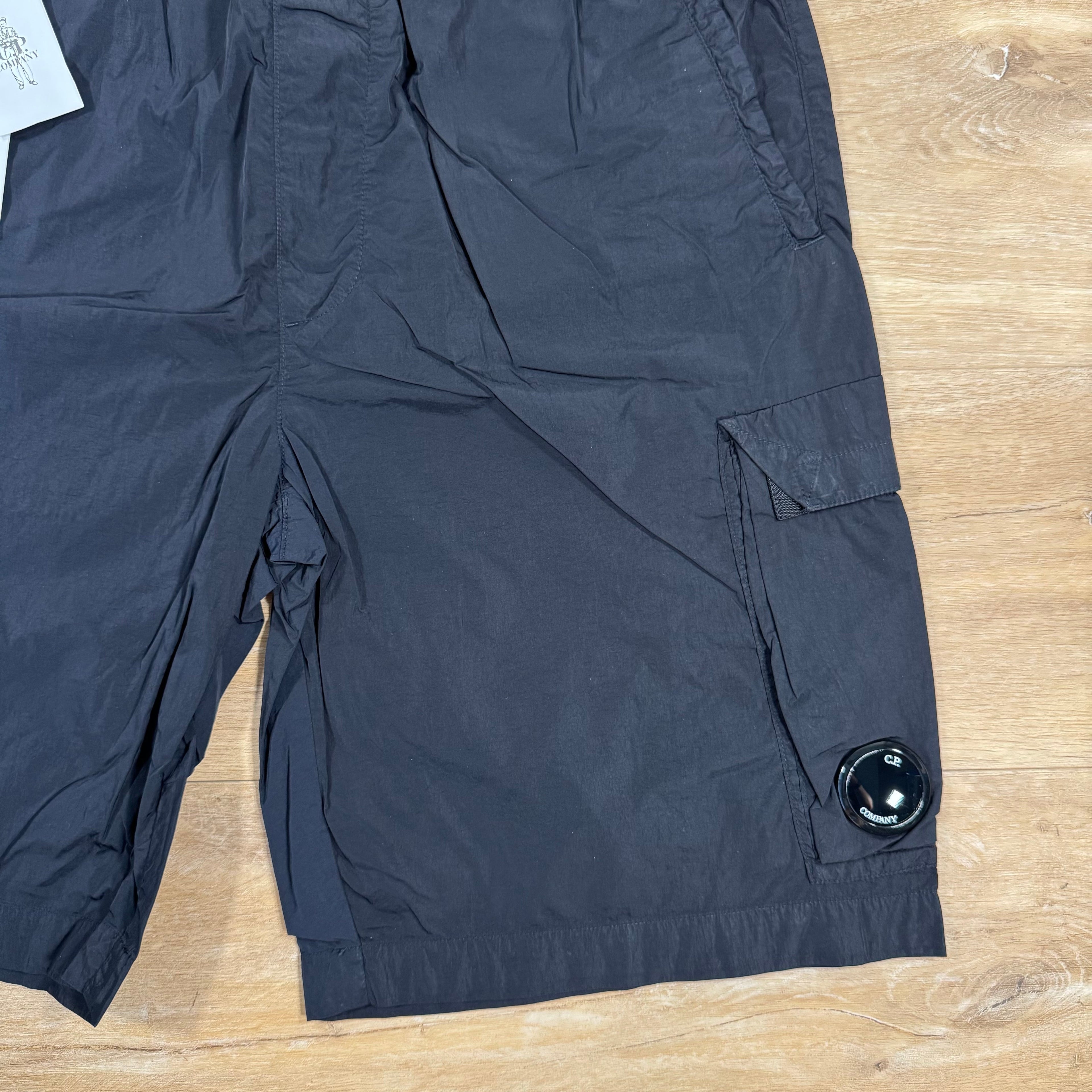 CP Company Chrome-R Cargo Shorts in Navy