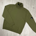 CP Company Knit Turtle Neck - Capers
