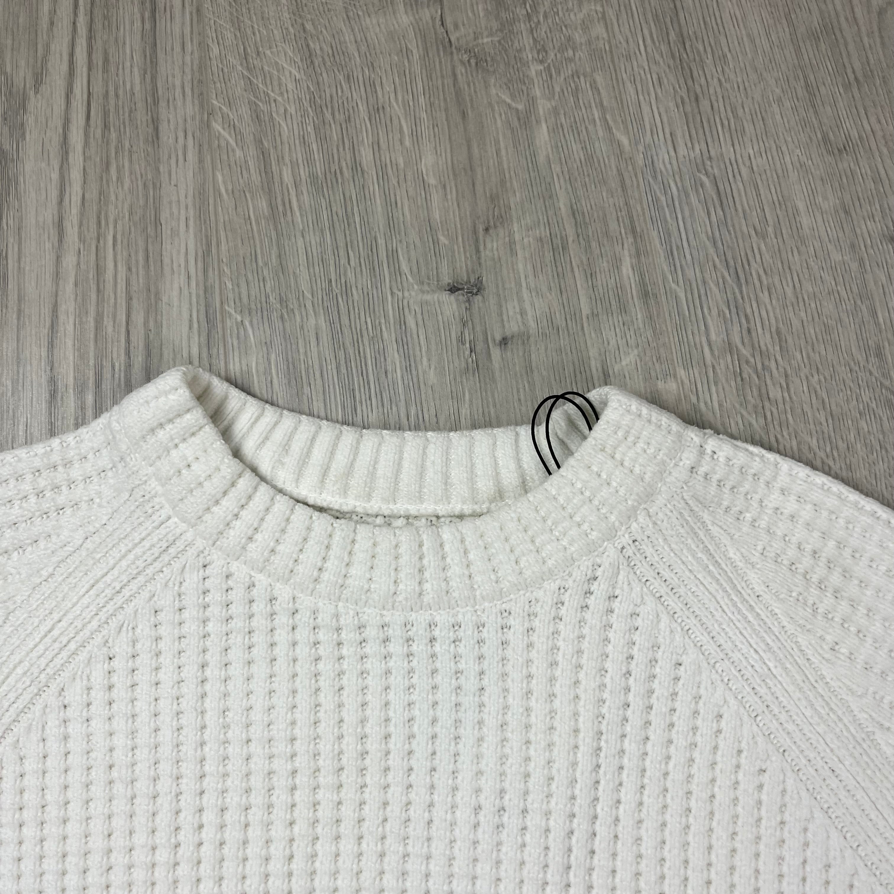 CP Company Chenille Sweatshirt - White