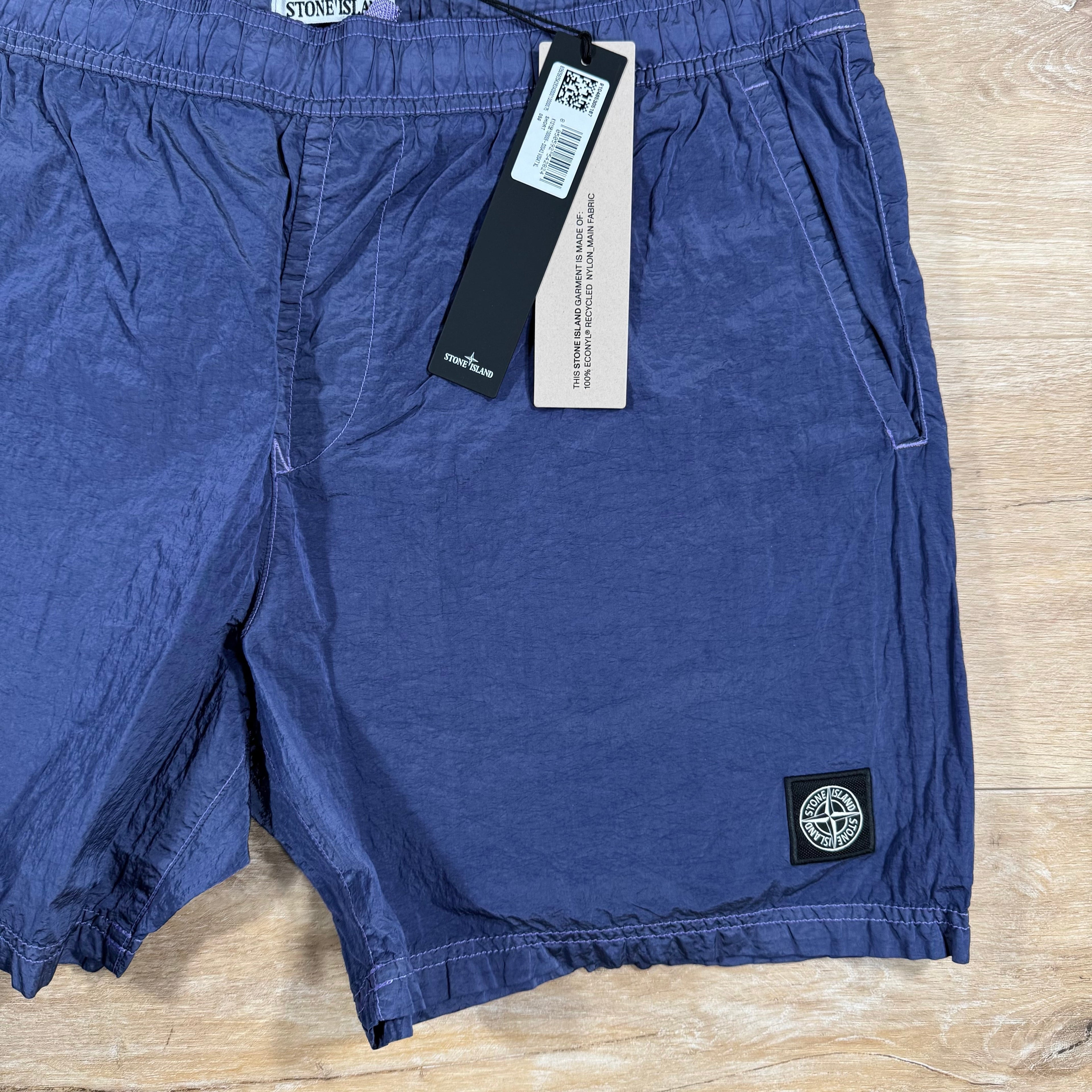 Stone Island Nylon Metal Swim Shorts in Lavender