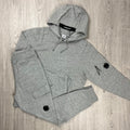 CP Company Raised Fleece Tracksuit - Grey
