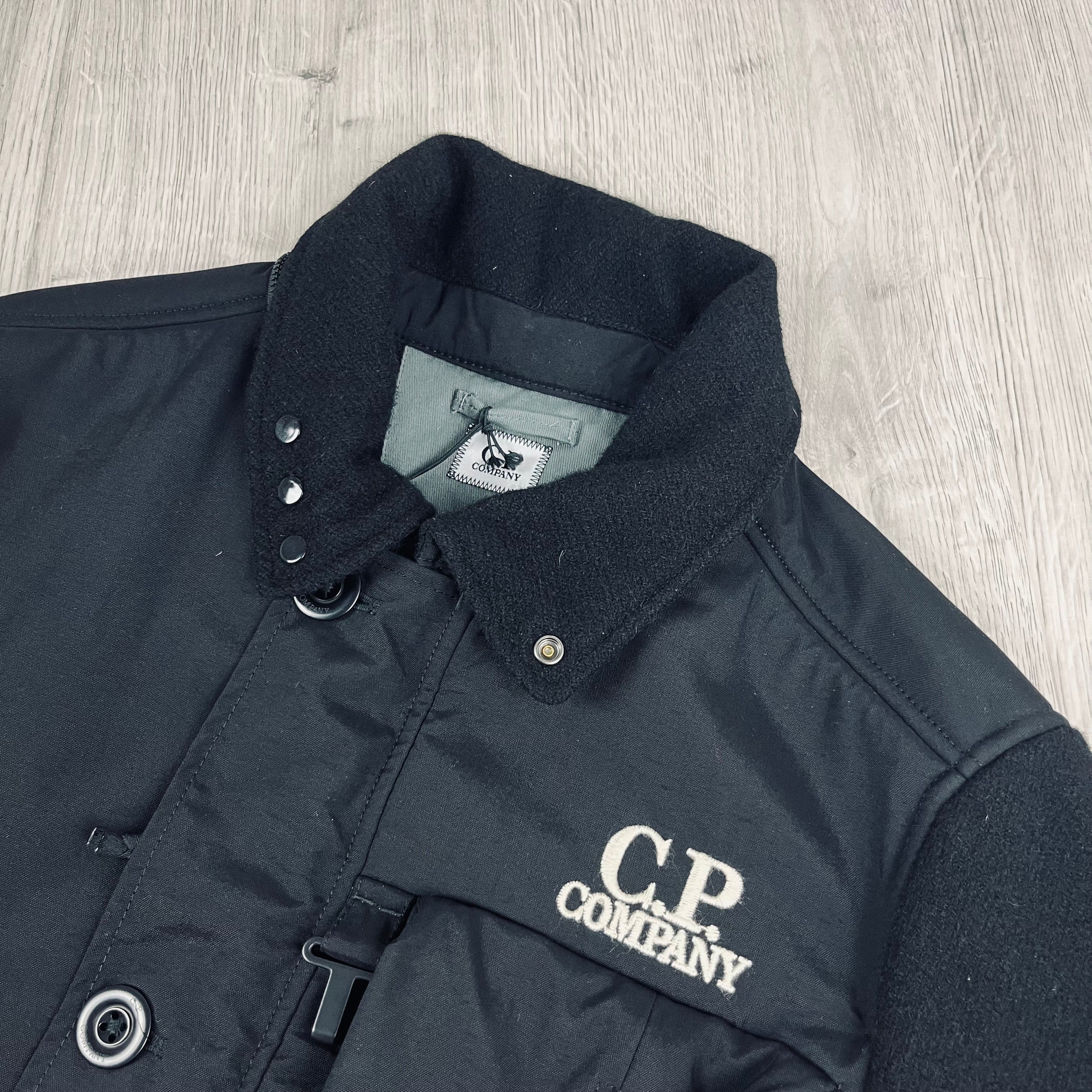 CP Company Duffel Goggle Jacket - Black