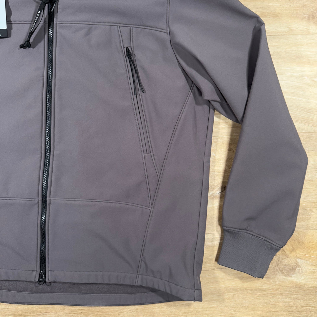 CP Company Shell-R Goggle Jacket in Violet