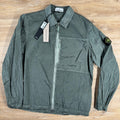 Stone Island Nylon Metal Overshirt in Sage Green