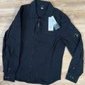 CP Company Gabardine Lens Overshirt in Black