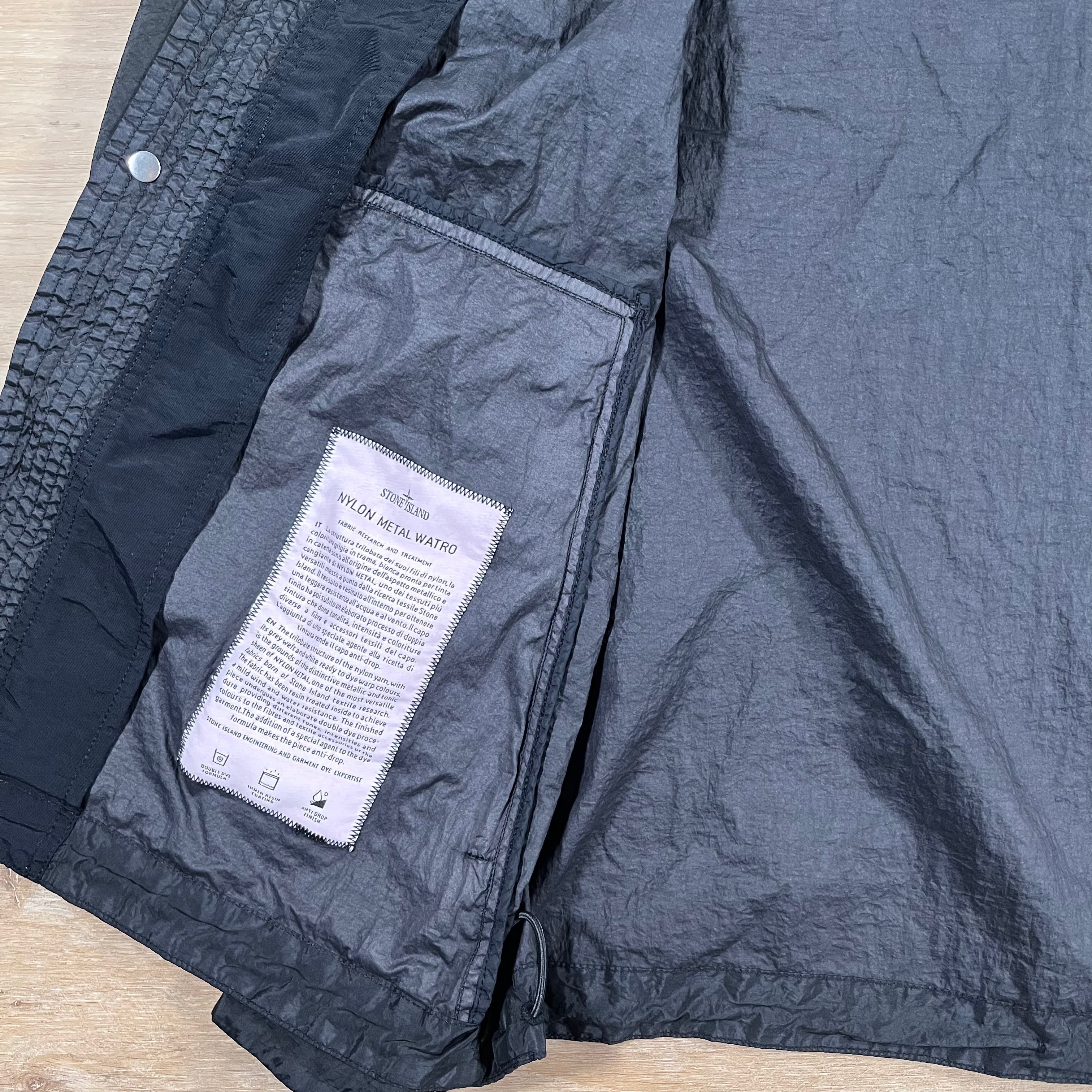 Stone Island Nylon Metal Watro TC Jacket in Black