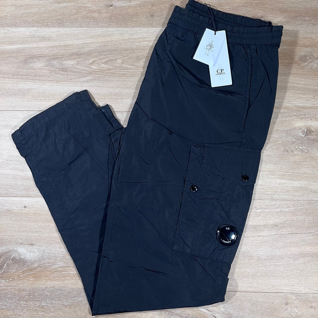 CP Company Chrome-R Lens Cargo Pants in Black