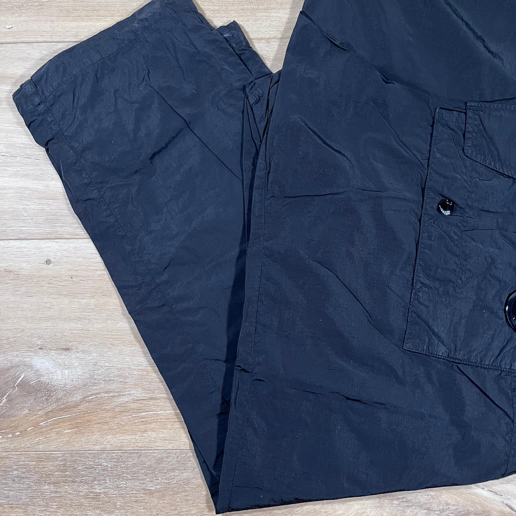 CP Company Chrome-R Lens Cargo Pants in Black