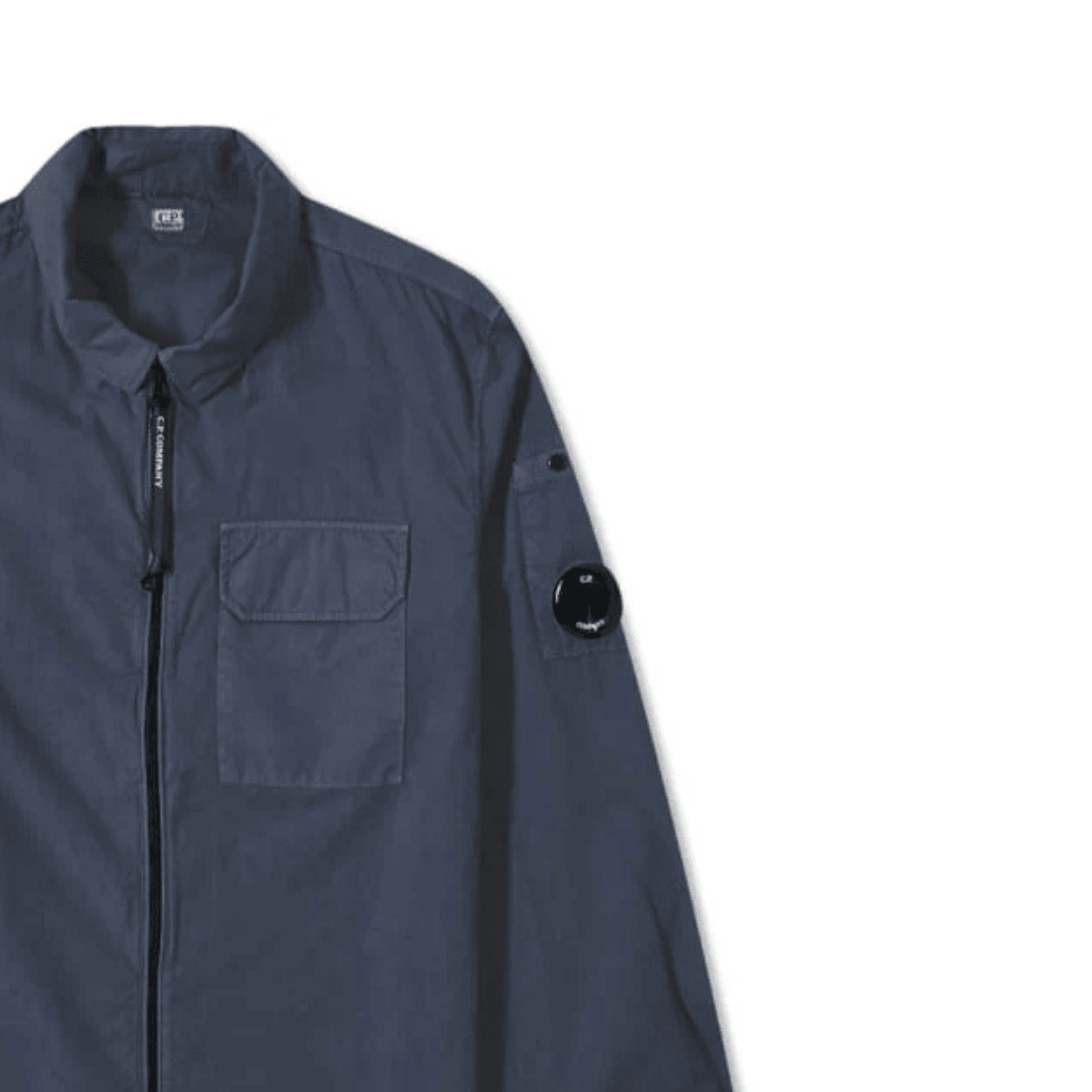 CP Company Zip Overshirt - Navy