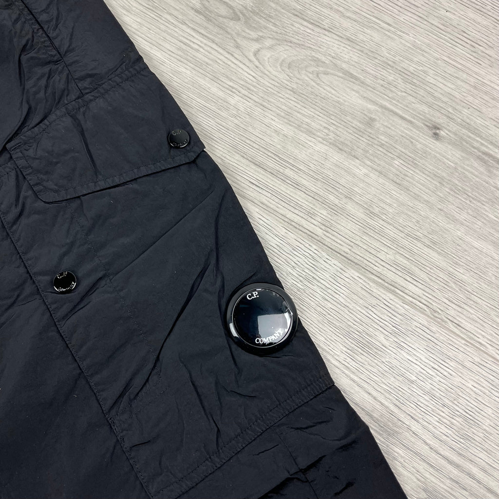 CP Company Chrome Cargo Trousers - Black